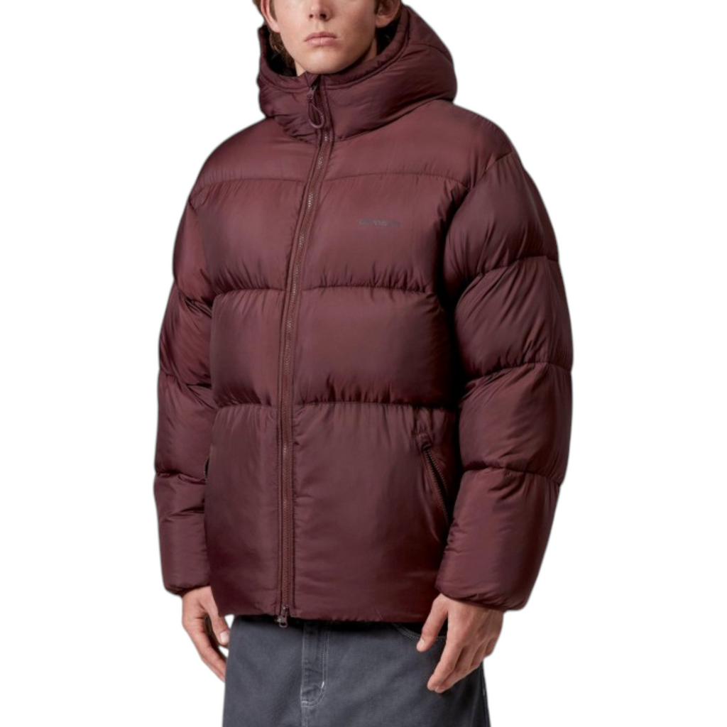 Carhatt Mens Jacket Toronto Winter Coat Burgundy