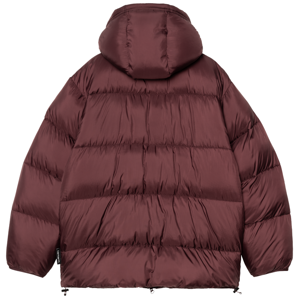 Carhatt Mens Jacket Toronto Winter Coat Burgundy