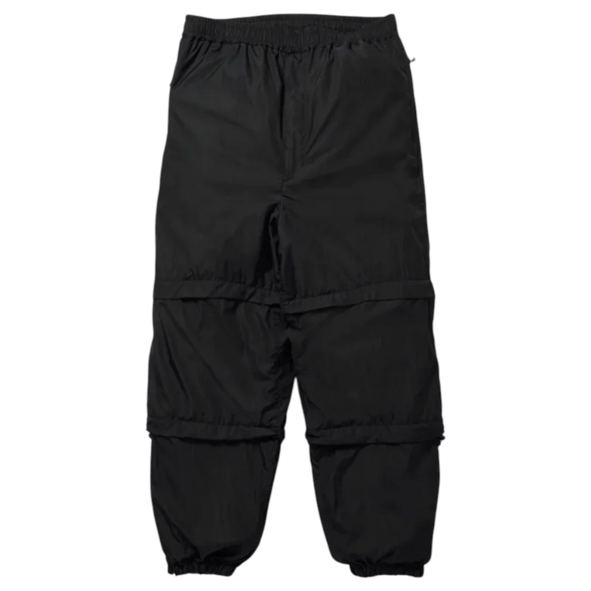 Daiwa Pier39 Mens Trousers Tech Dechattable Windbreaker Pants Black