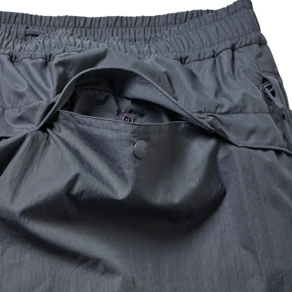 Daiwa Pier39 Mens Trousers Tech Dechattable Windbreaker Pants Black