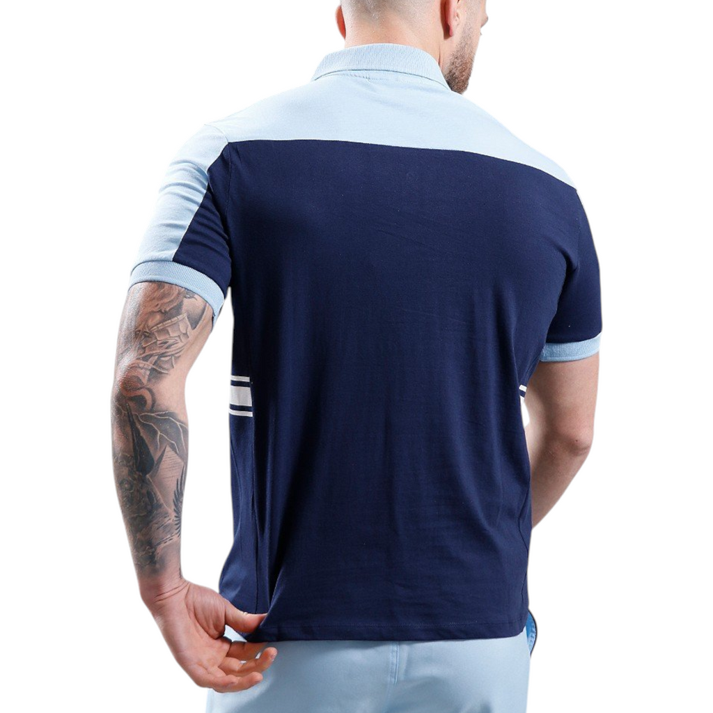 Fila Mens Polo Shirt Mivvi Short Sleeve Summer Polo Cotton