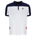 Fila Mens Polo Shirt Mivvi Short Sleeve Summer Polo Cotton