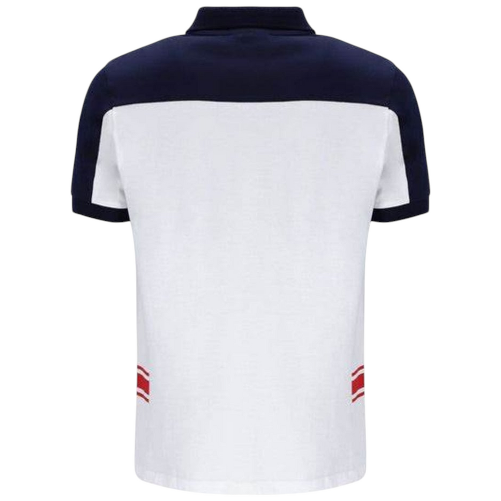 Fila Mens Polo Shirt Mivvi Short Sleeve Summer Polo Cotton