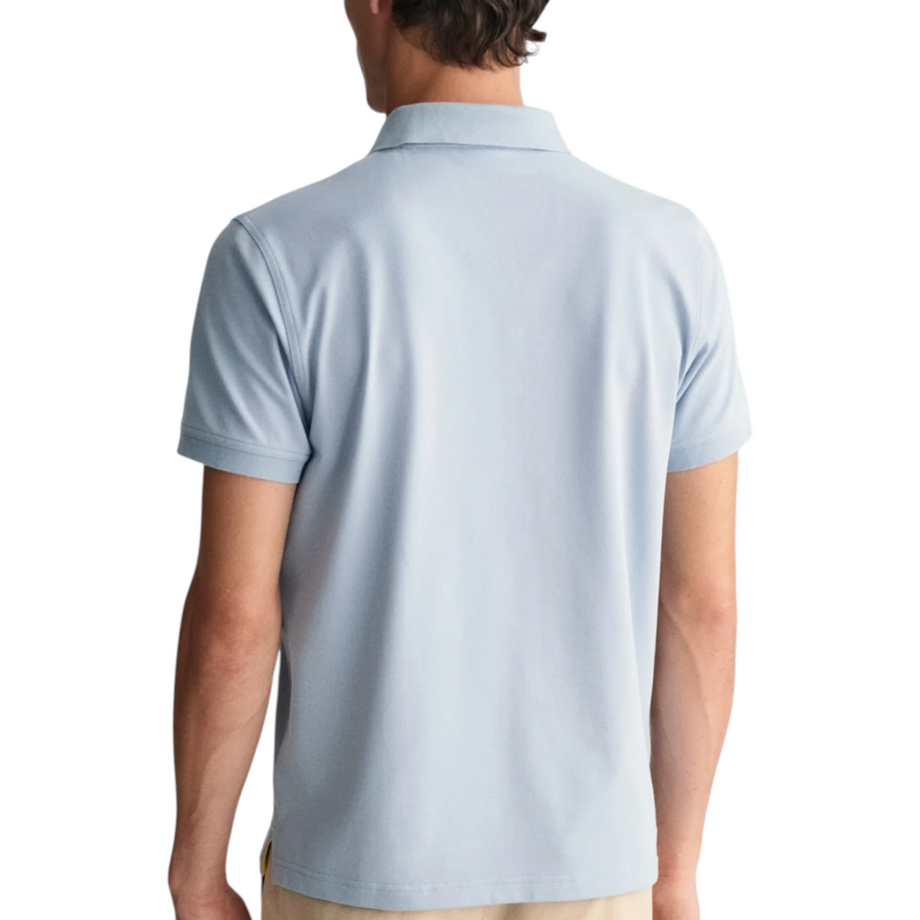 Gant Mens Polo Shirt Contrast Short Sleeve Summer Polo Cotton