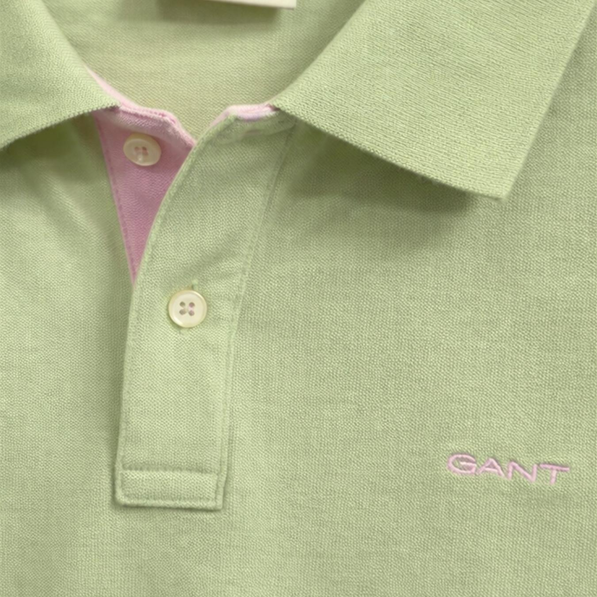 Gant Mens Polo Shirt Contrast Short Sleeve Summer Polo Cotton