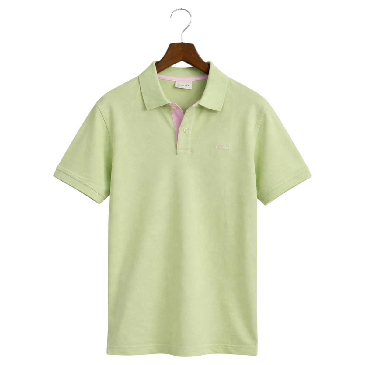 Gant Mens Polo Shirt Contrast Short Sleeve Summer Polo Cotton
