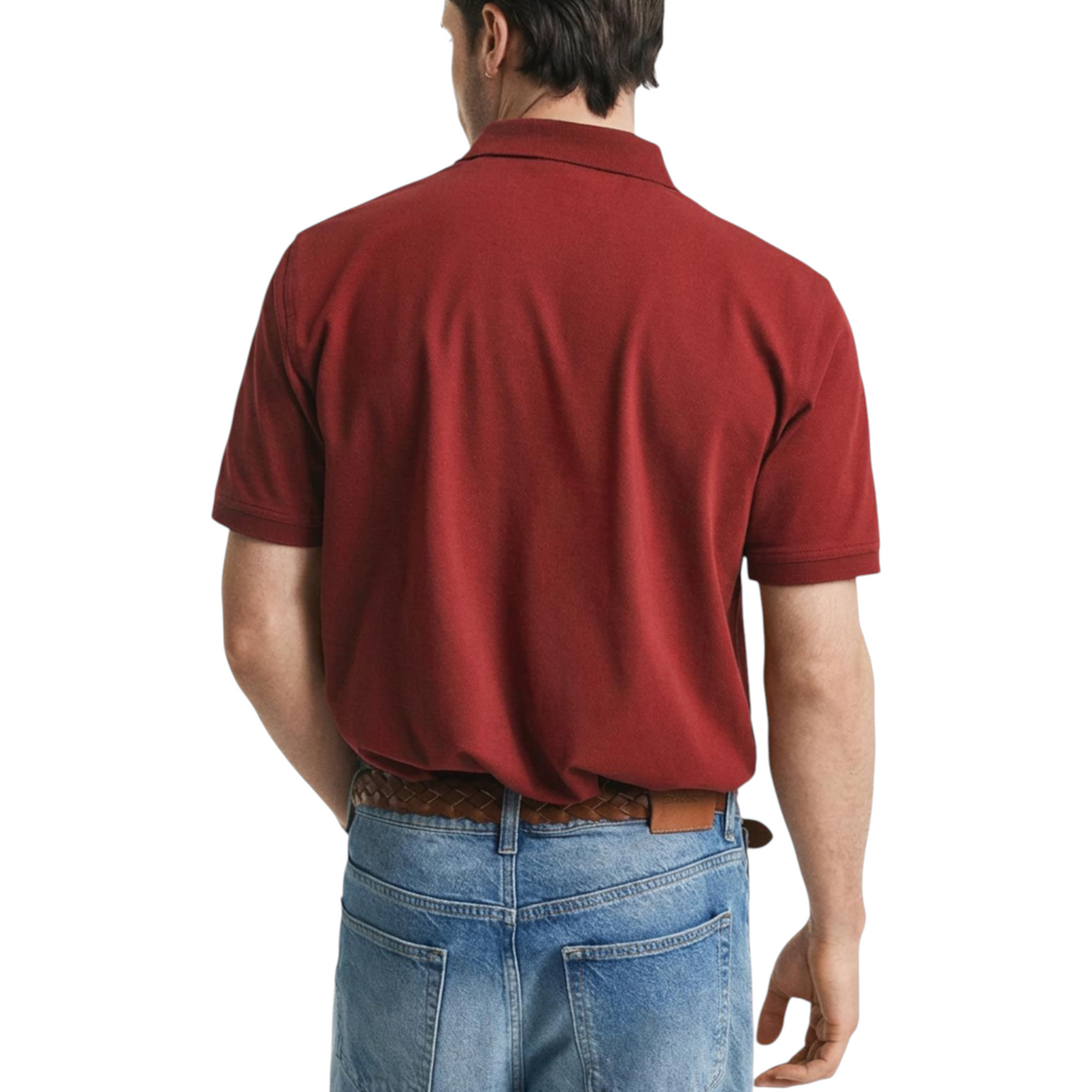 Gant Mens Polo Shirt Contrast Short Sleeve Summer Polo Cotton