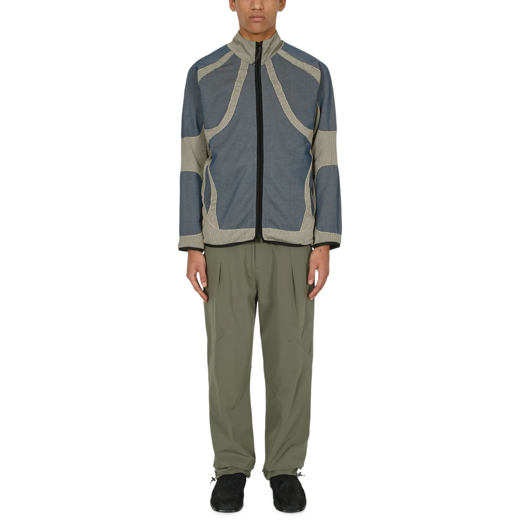 JLAL Mens Dart Trousers Classic Straight Leg Pants