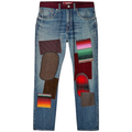 Junya Watanabe x Levi’s Edition Men’s Blue Patchwork Jeans