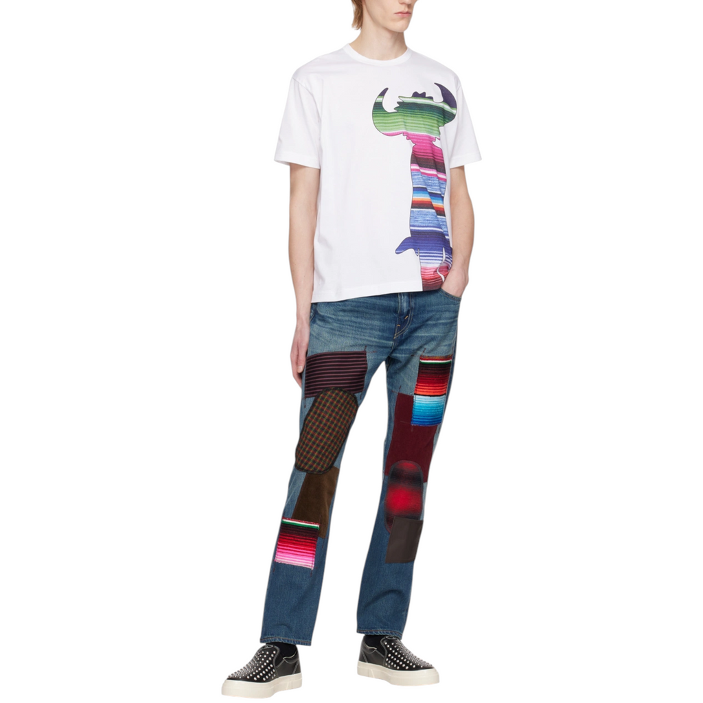 Junya Watanabe x Levi’s Edition Men’s Blue Patchwork Jeans