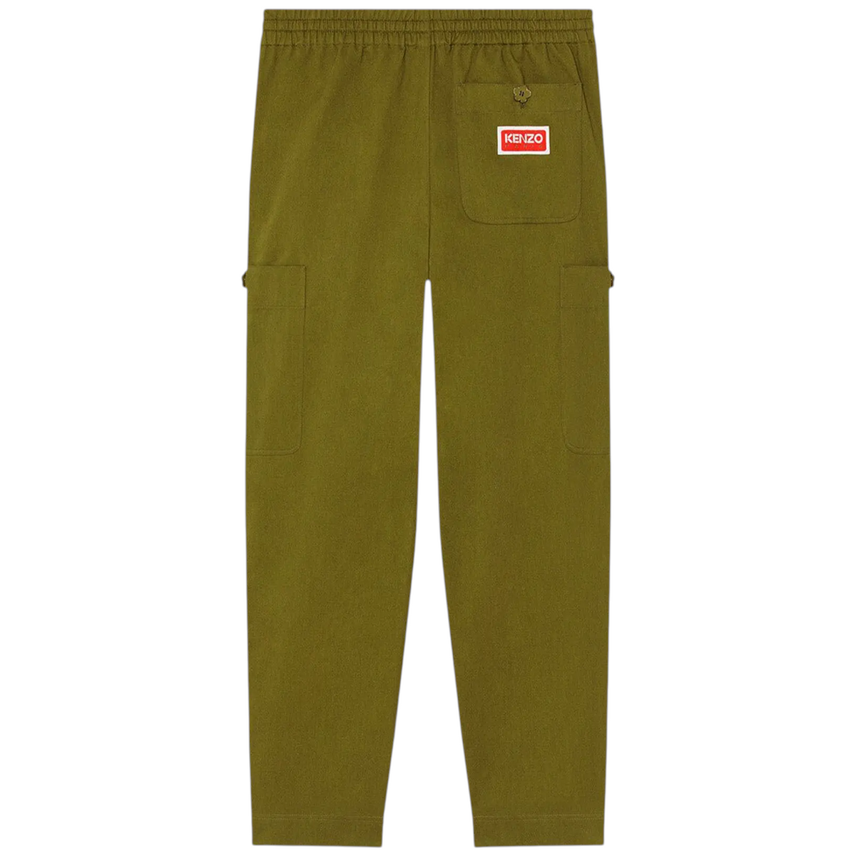 Kenzo Cargo Pant Mens Jogging Bottoms Straight Fit Green