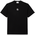 Lacoste Mens T Shirts TH2739 Signature Print Classic Fit Crew Neck Summer Tee