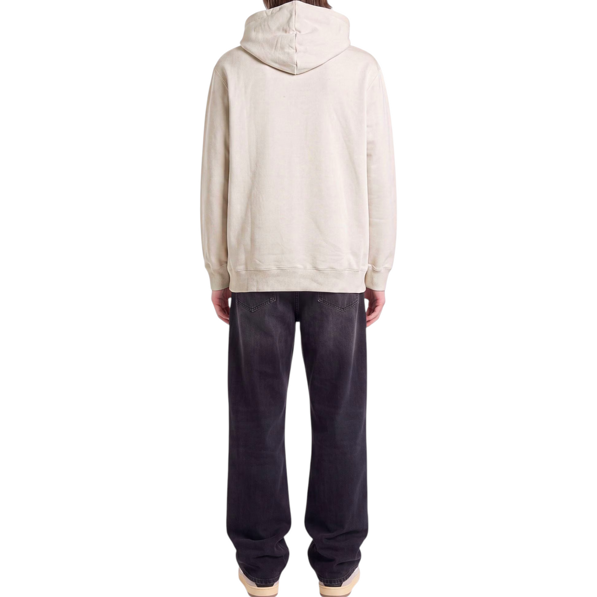 Lanvin Mens Oversized Logo Applique Hoodie Classic Pullover