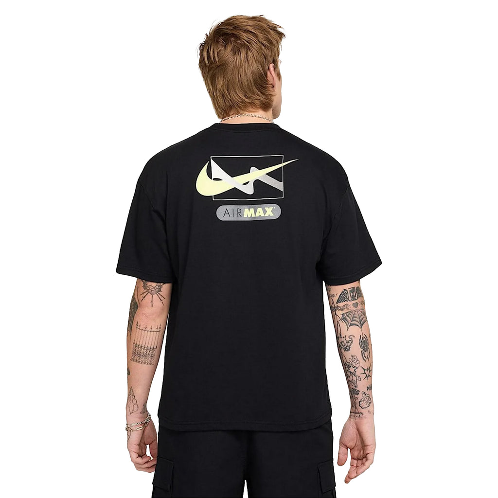 Nike Air Max Mens T Shirts Crew Neck GFX Swoosh Cotton Sports Tee