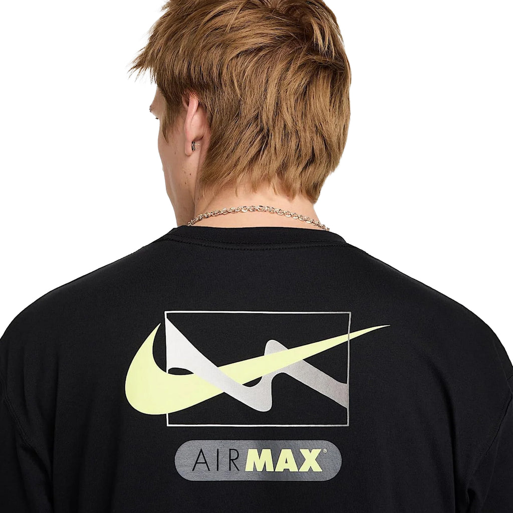Nike Air Max Mens T Shirts Crew Neck GFX Swoosh Cotton Sports Tee