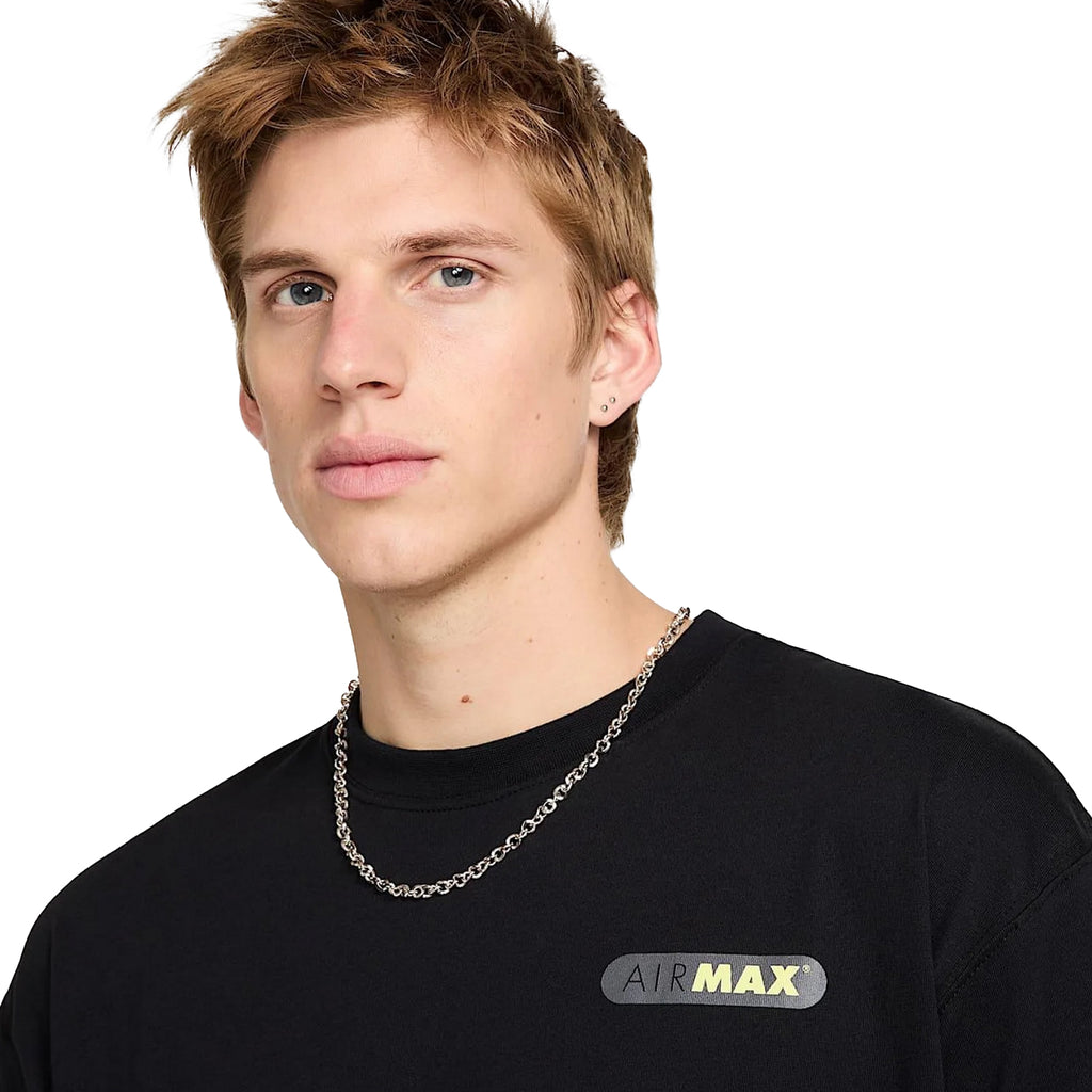 Nike Air Max Mens T Shirts Crew Neck GFX Swoosh Cotton Sports Tee
