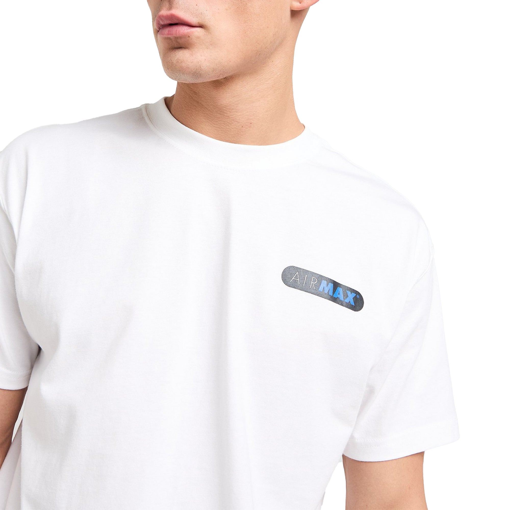 Nike Air Max Mens T Shirts Crew Neck GFX Swoosh Cotton Sports Tee