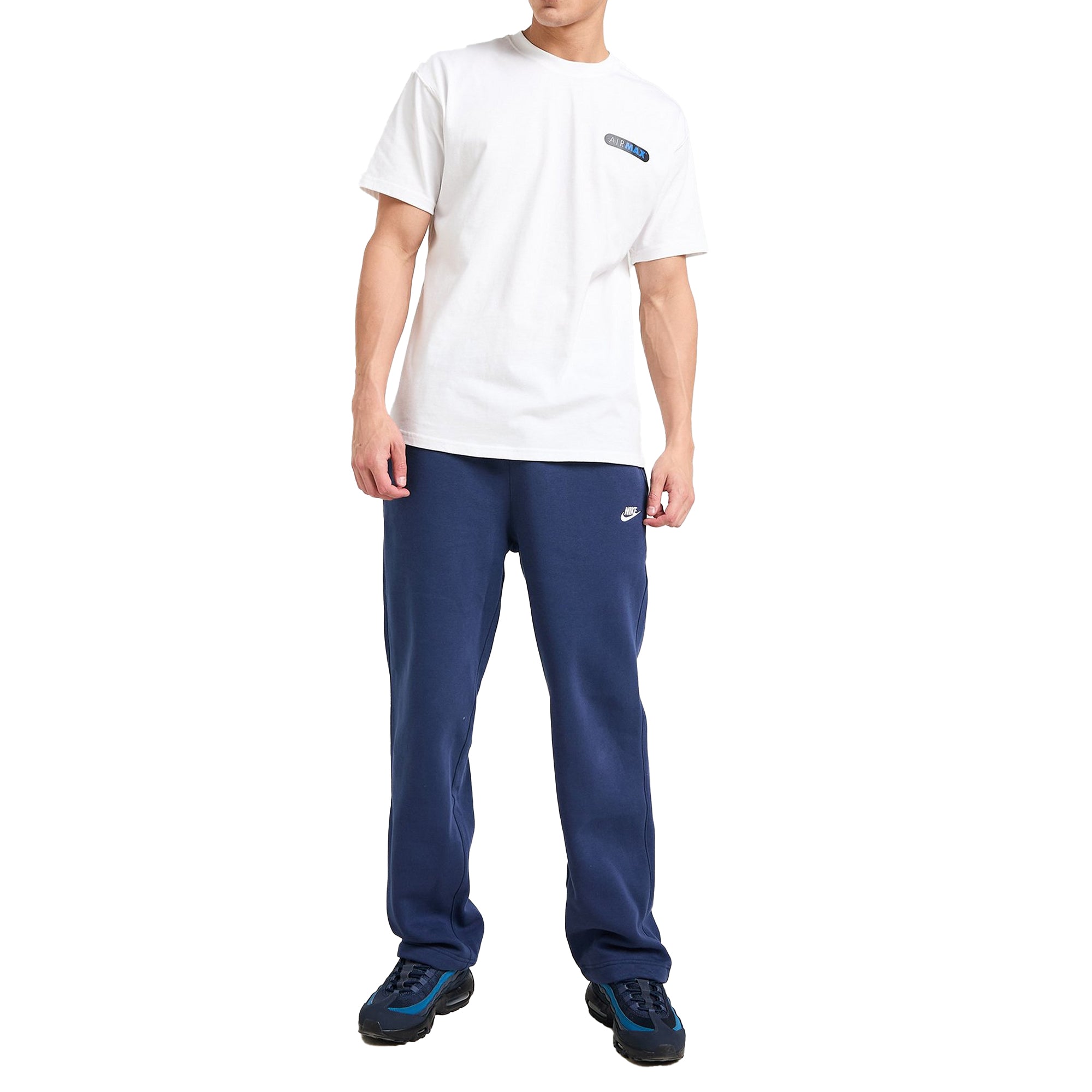 Nike Air Max Mens T Shirts Crew Neck GFX Swoosh Cotton Sports Tee