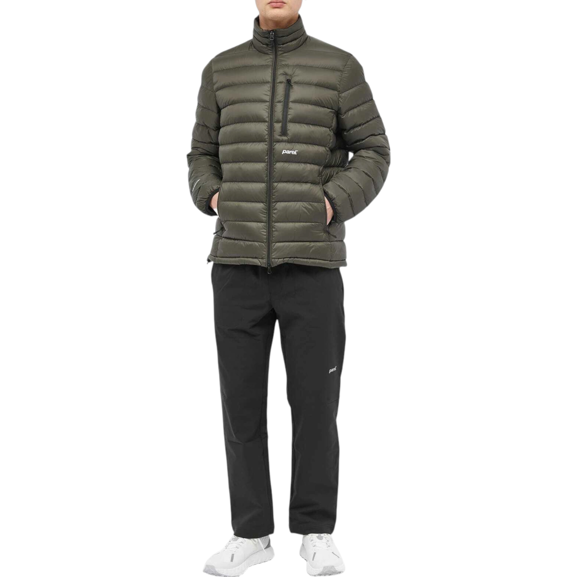 Parel Studios Mens Sierra Down Jacket Winter Jacket Olive Green