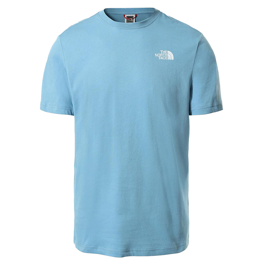 The North Face Mens T Shirts Crew Neck Short Sleeve Red Box Cotton Tee