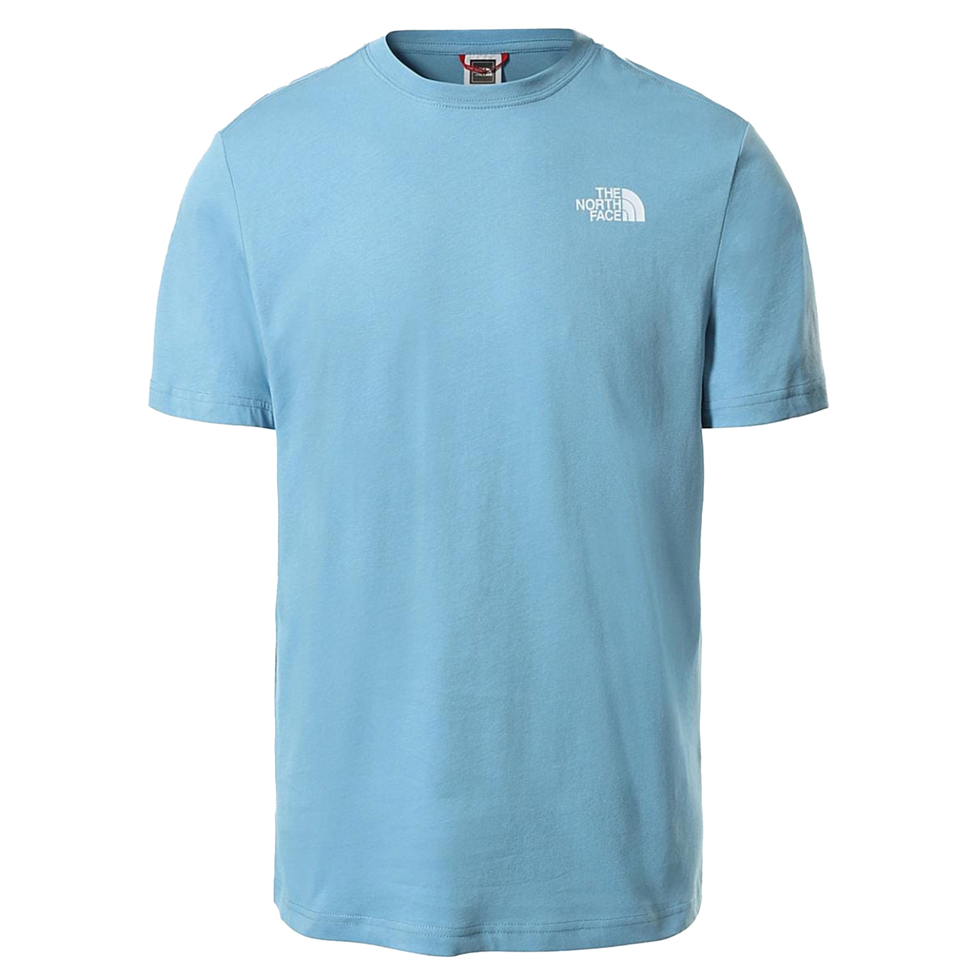 The North Face Mens T Shirts Crew Neck Short Sleeve Red Box Cotton Tee