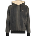 Adidas Mens Hoodie Pinstripes Pullover Fleece Casual Hooded Sweatshirt