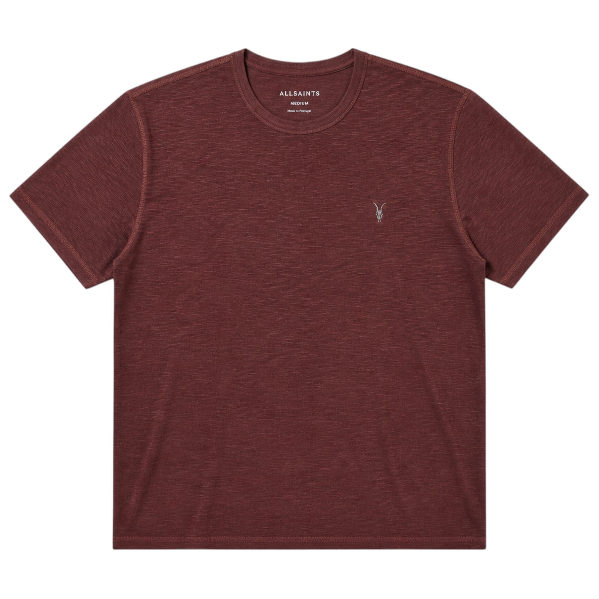 AllSaints Esum Mens T Shirts Waffle Texture Crew Neck Short Sleeve Summer Tee