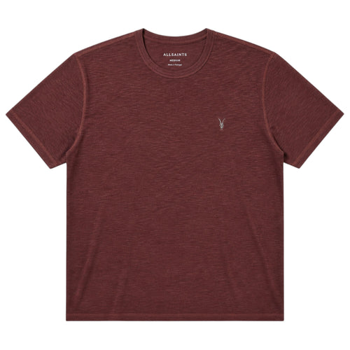AllSaints Esum Mens T Shirts Waffle Texture Crew Neck Short Sleeve Summer Tee