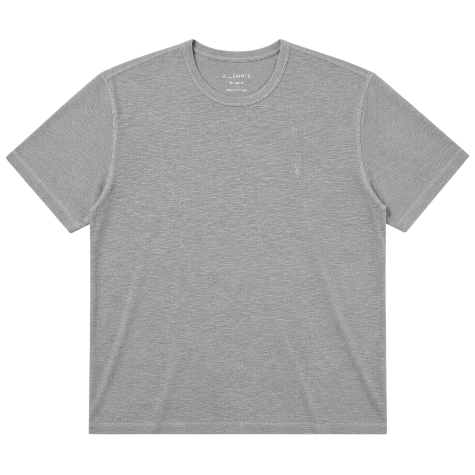 AllSaints Esum Mens T Shirts Waffle Texture Crew Neck Short Sleeve Summer Tee