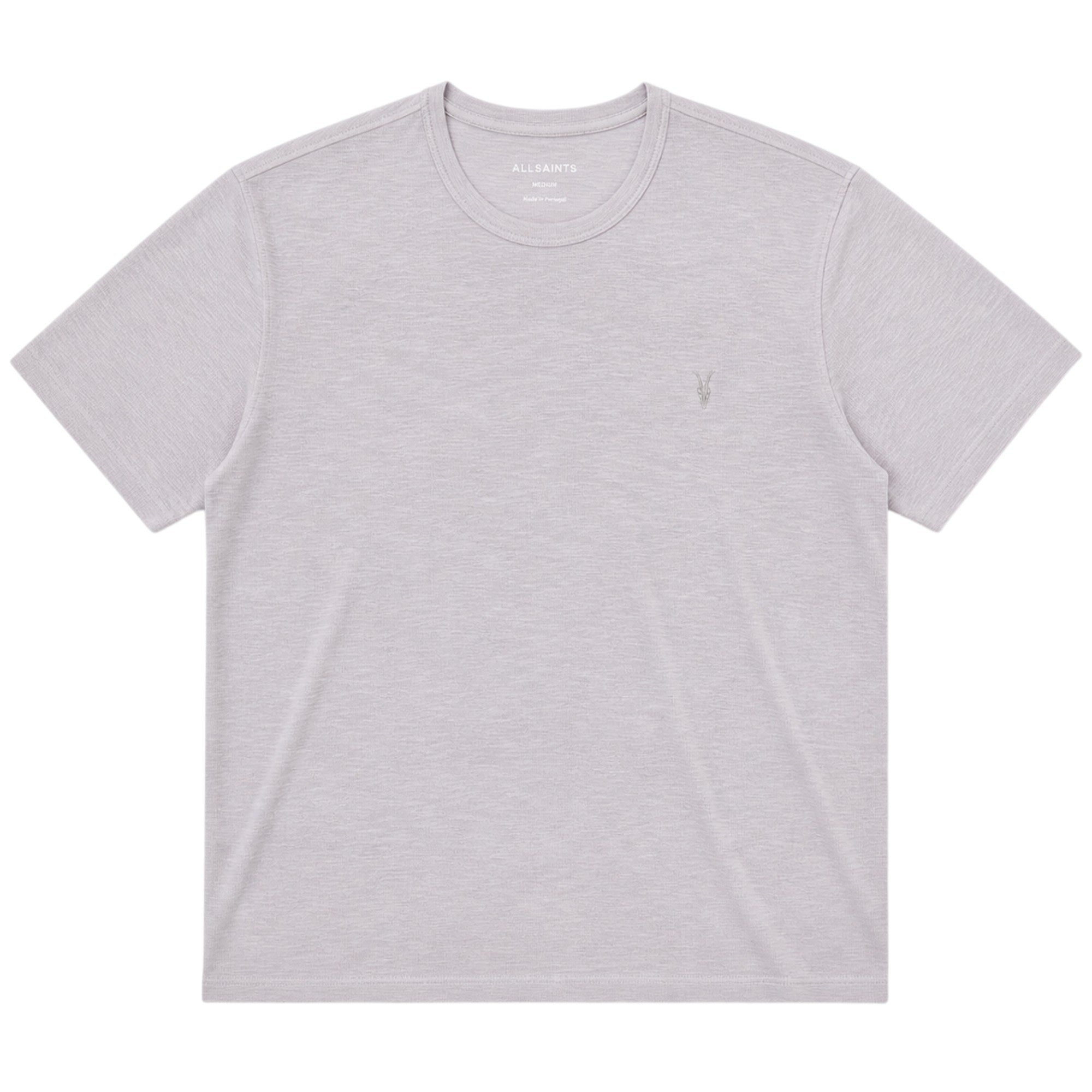 AllSaints Esum Mens T Shirts Waffle Texture Crew Neck Short Sleeve Summer Tee