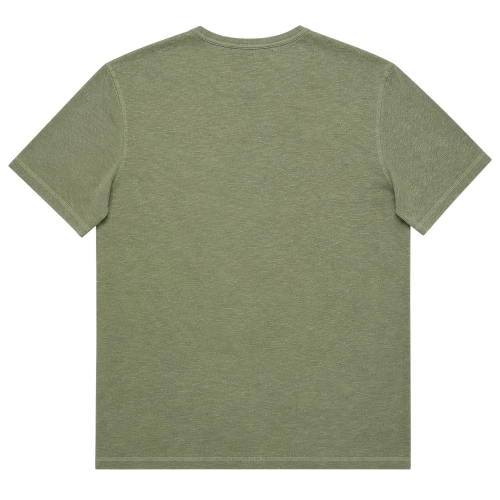AllSaints Esum Mens T Shirts Waffle Texture Crew Neck Short Sleeve Summer Tee