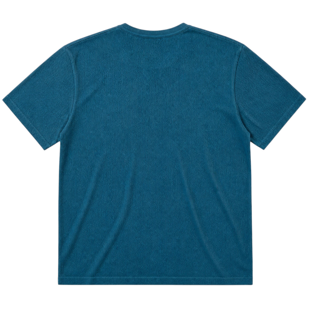 AllSaints Esum Mens T Shirts Waffle Texture Crew Neck Short Sleeve Summer Tee