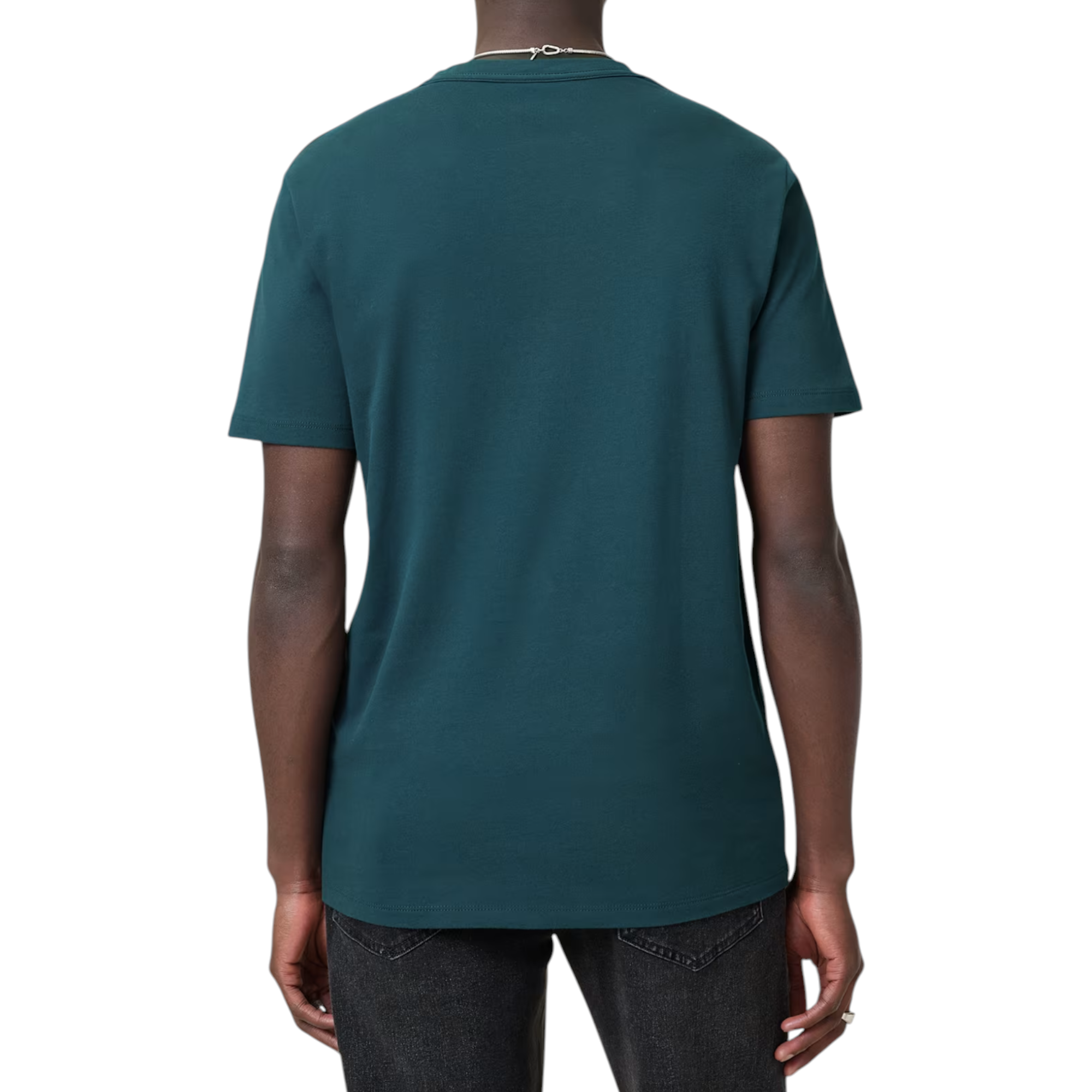 AllSaints Mens T Shirts Lycra Stretch Cotton Crew Neck Short Sleeve Summer Tee