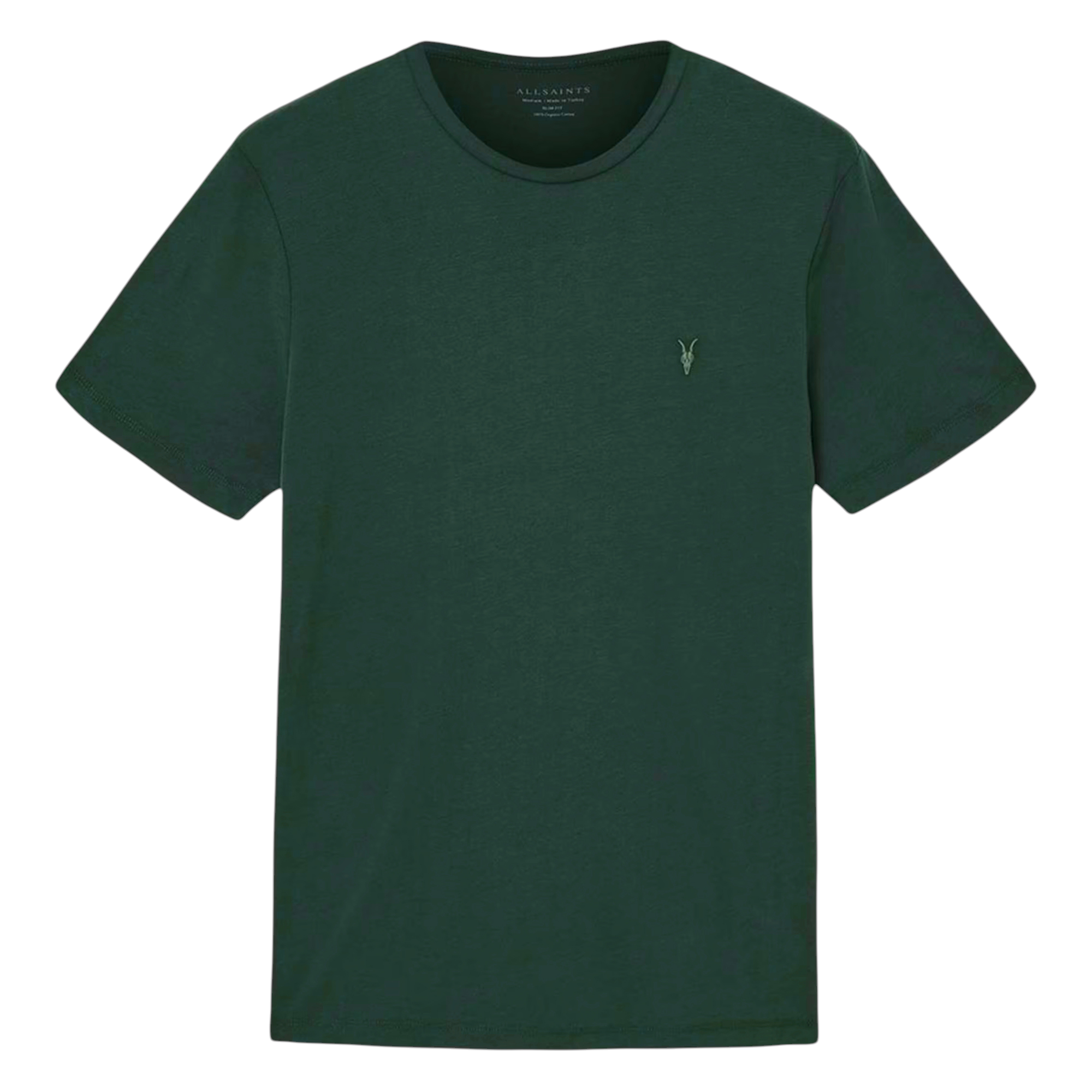 AllSaints Mens T Shirts Lycra Stretch Cotton Crew Neck Short Sleeve Summer Tee
