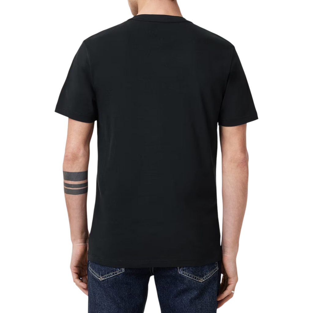 AllSaints Mens T Shirts Lycra Stretch Cotton Crew Neck Short Sleeve Summer Tee