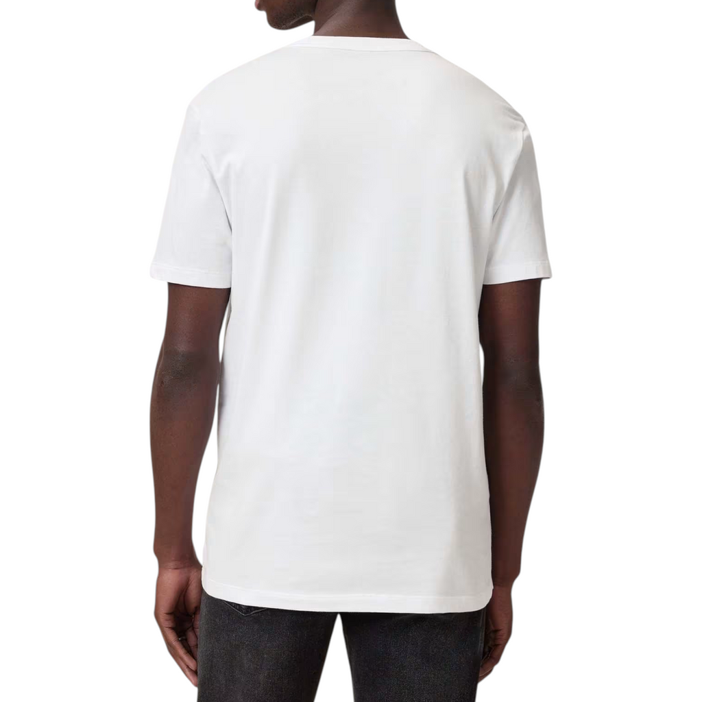 AllSaints Mens T Shirts Lycra Stretch Cotton Crew Neck Short Sleeve Summer Tee