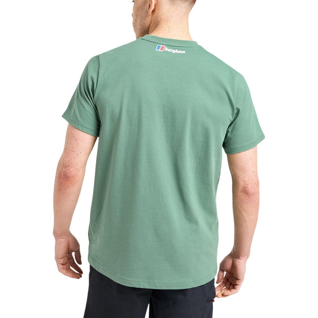 Berghaus Mens T Shirt Dot Maintain Logo Crew Neck Short Sleeve Cotton Summer Tee