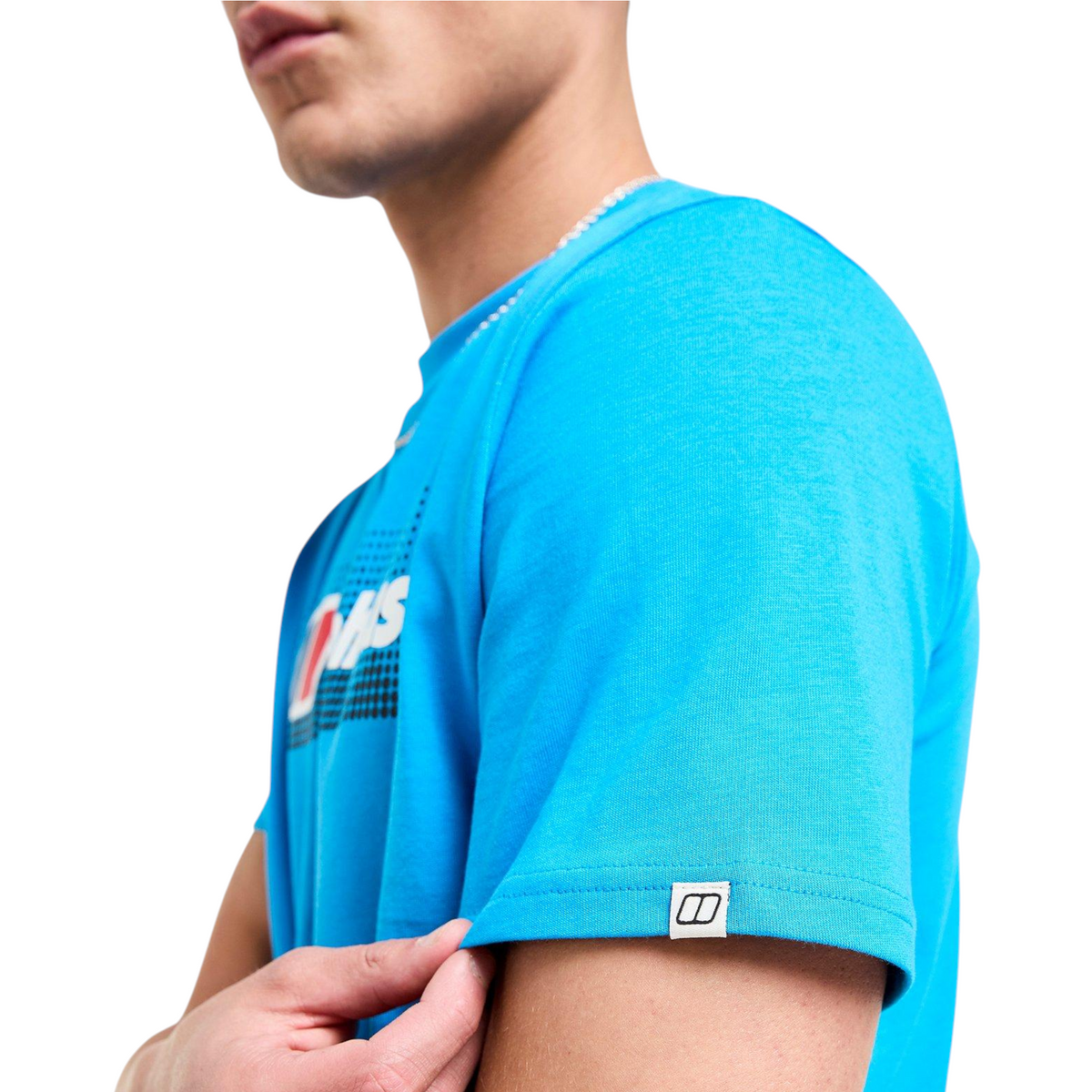 Berghaus Mens T Shirt Dot Maintain Logo Crew Neck Short Sleeve Cotton Summer Tee