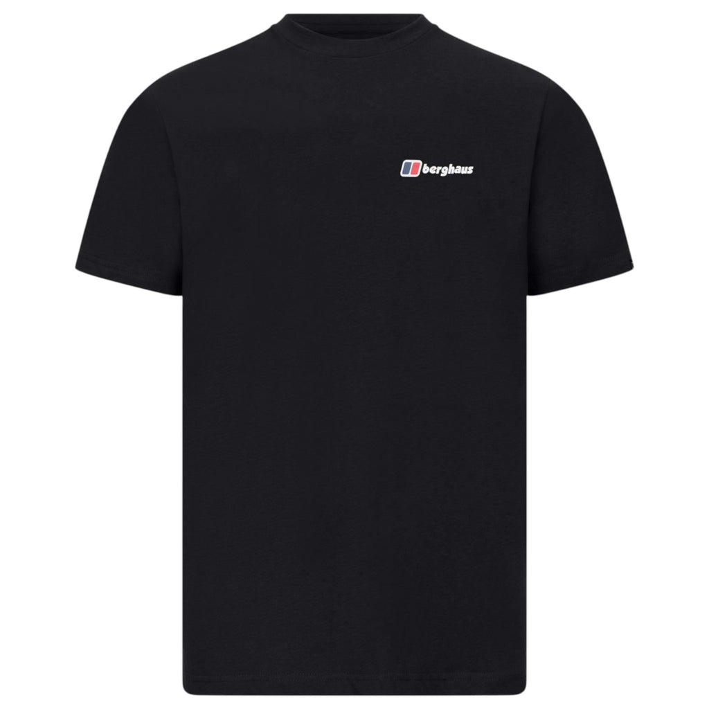 Berghaus Mens T Shirts Mountain Coordinates Crew Neck Short Sleeve Cotton Tee