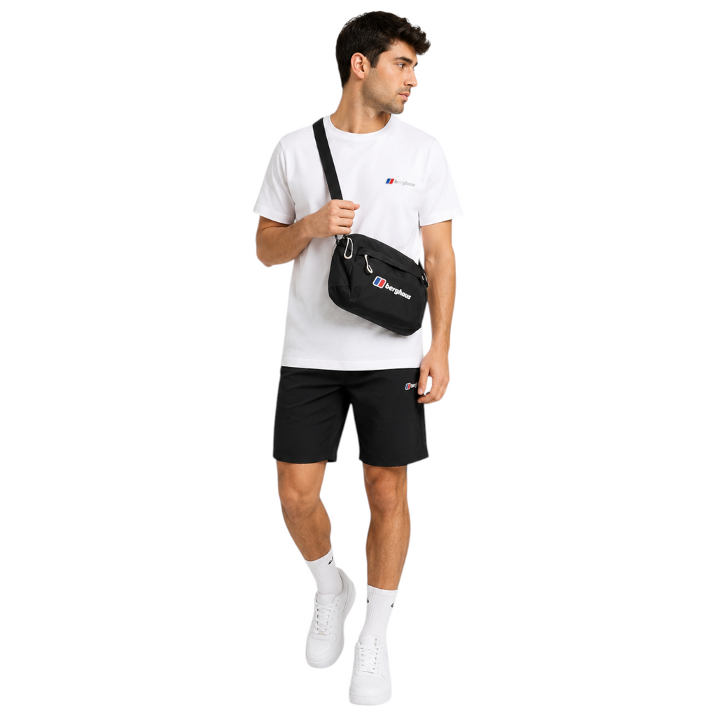 Berghaus Mens T Shirts Mountain Coordinates Crew Neck Short Sleeve Cotton Tee