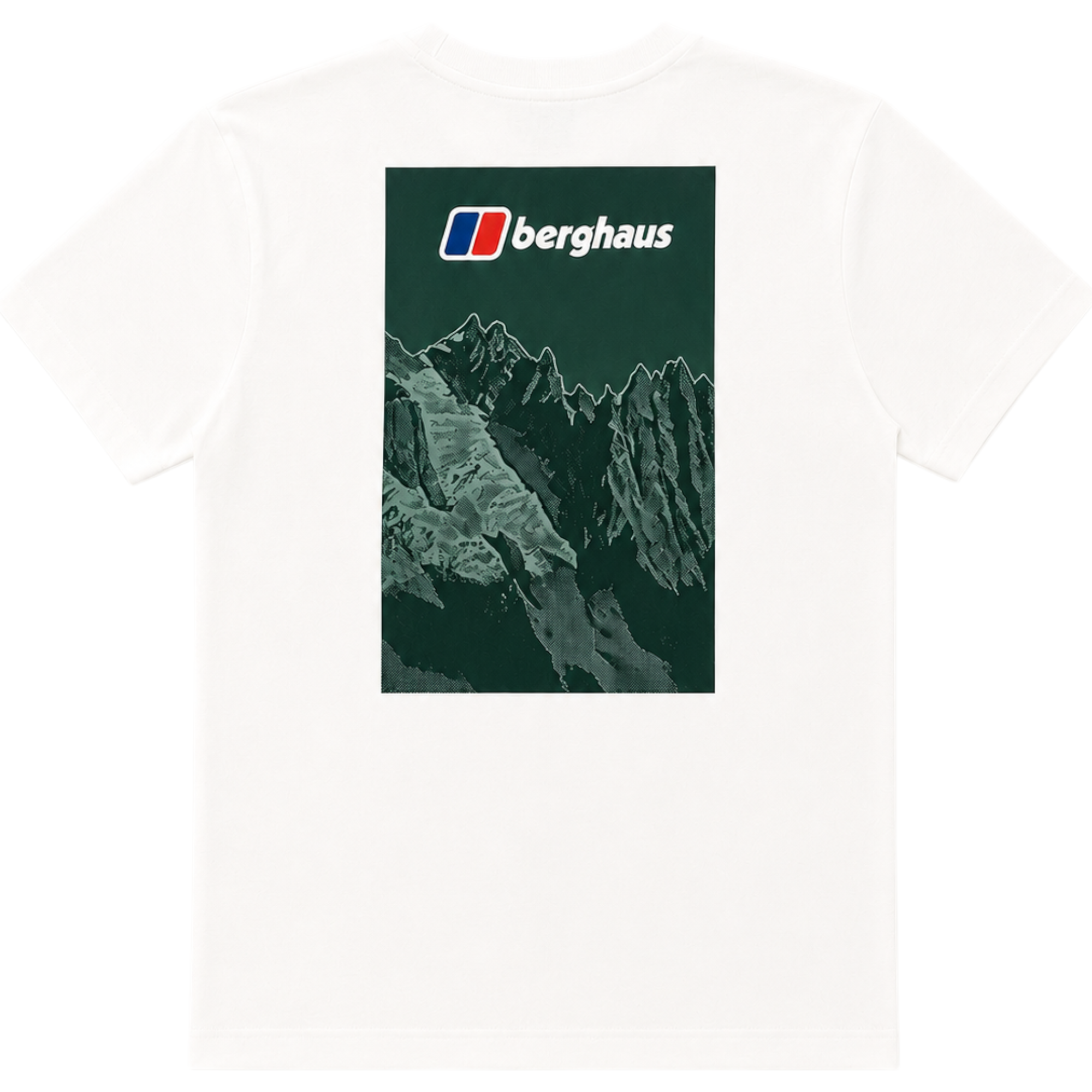 Berghaus Mens T Shirt Mountain Side Crew Neck Short Sleeve Cotton Summer Tee