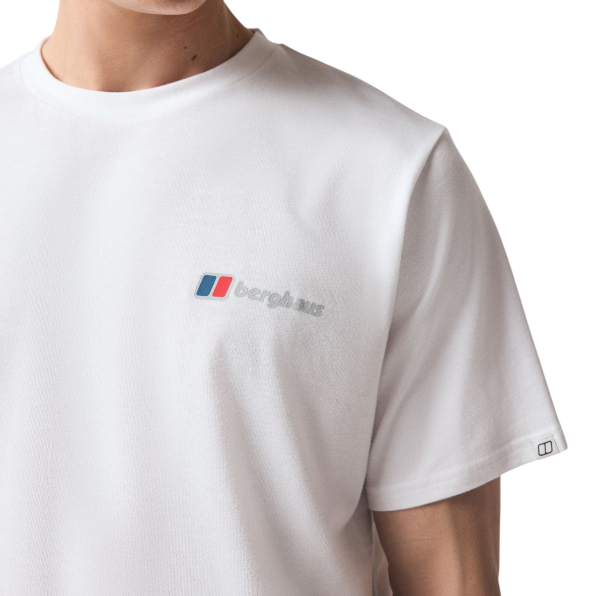 Berghaus Mens T Shirt Mountain Side Crew Neck Short Sleeve Cotton Summer Tee