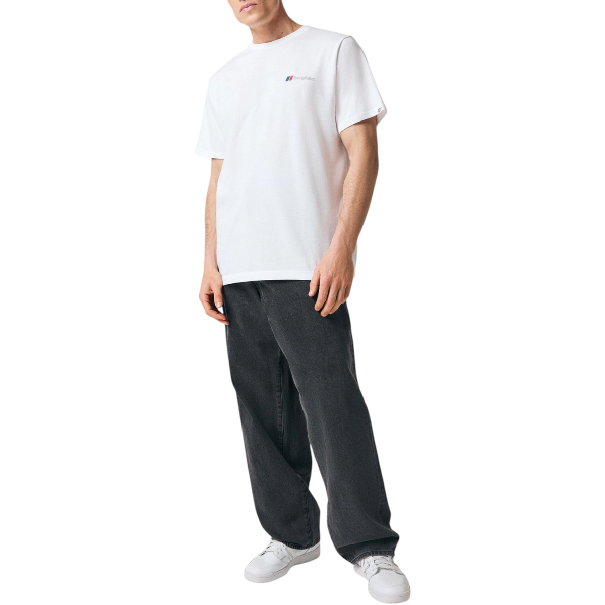 Berghaus Mens T Shirt Mountain Side Crew Neck Short Sleeve Cotton Summer Tee