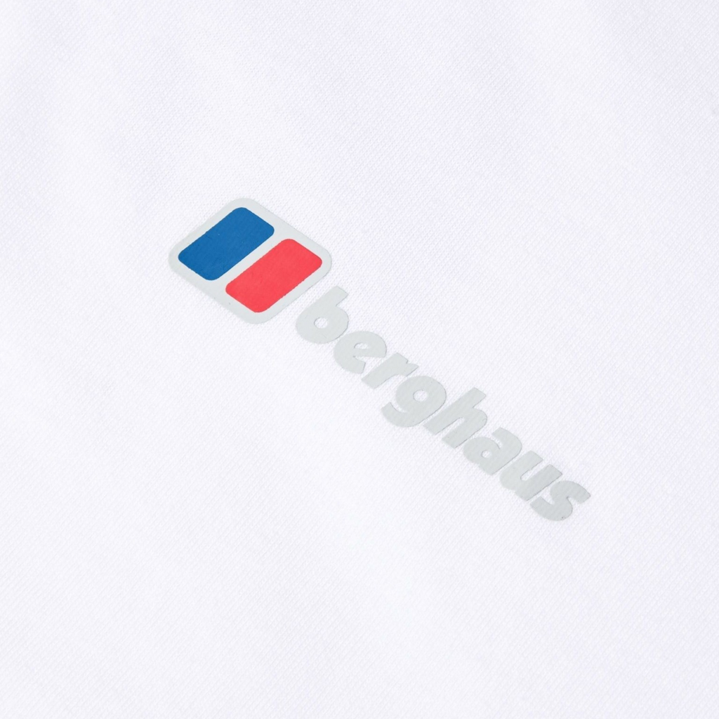 Berghaus Mens T Shirt Mountain Side Crew Neck Short Sleeve Cotton Summer Tee