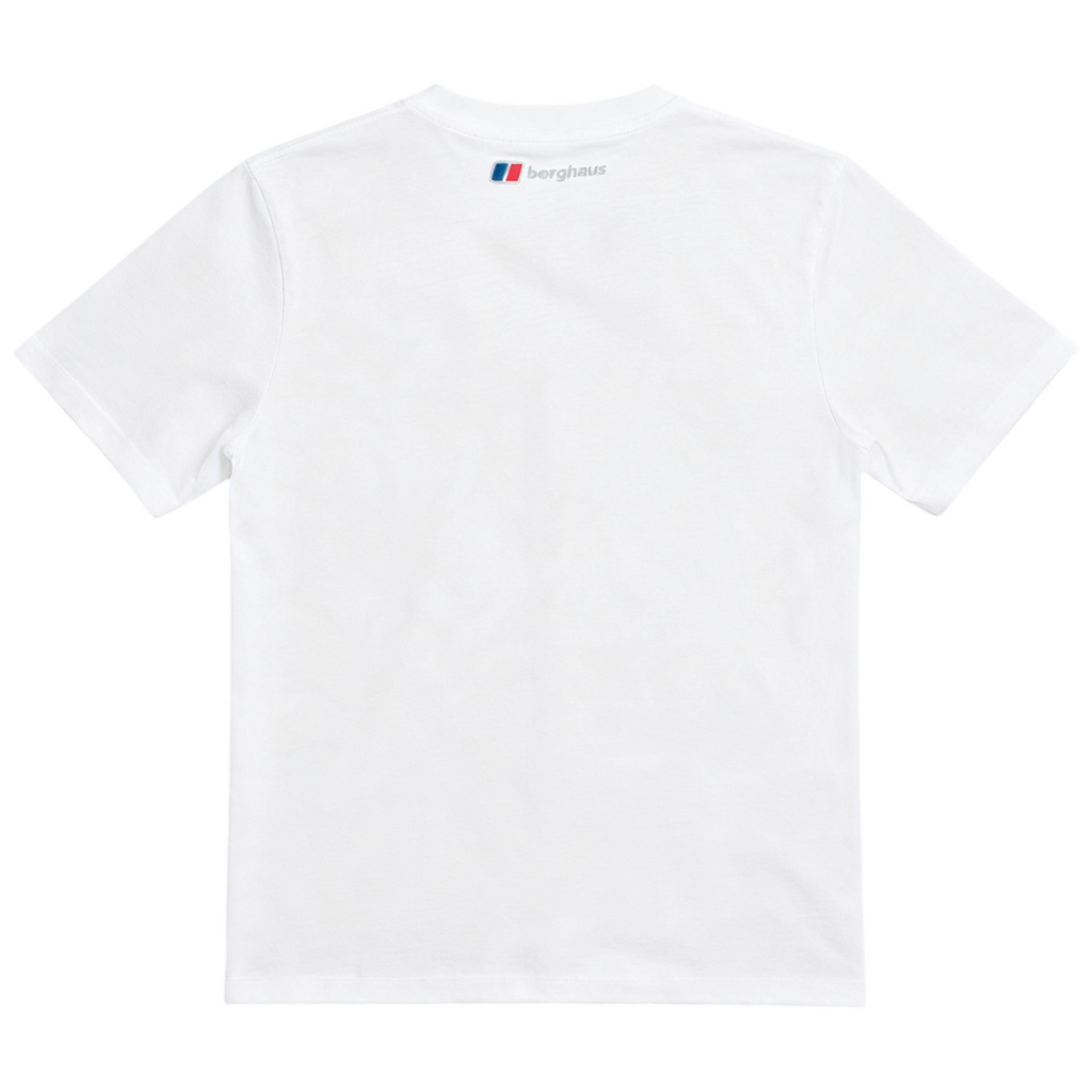 Berghaus Mens T Shirt Panaromic WF Logo Crew Neck Short Sleeve Cotton Summer Tee