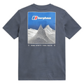 Berghaus Mens T Shirt Pinnacle Point Crew Neck Short Sleeve Cotton Summer Tee