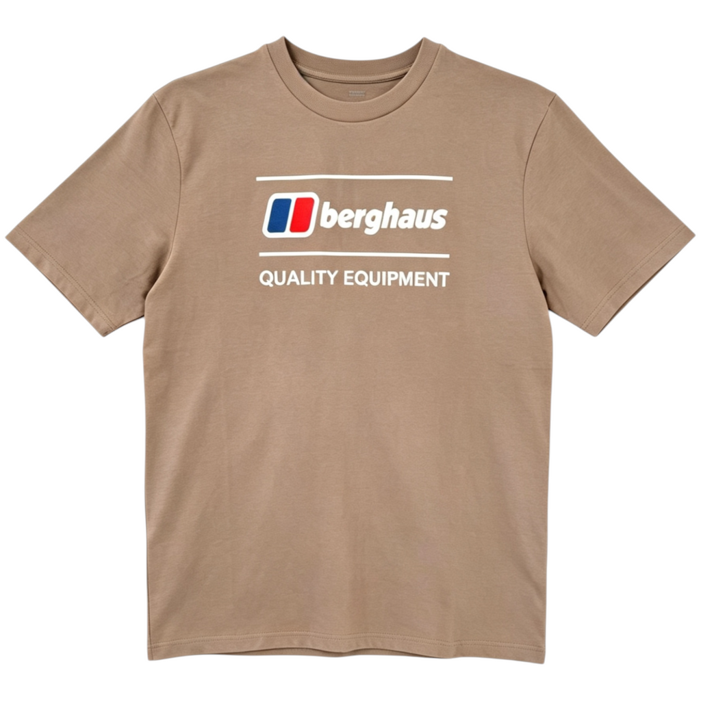 Berghaus Mens T Shirt Quality Equipment Crew Neck Short Sleeve Summer TShirt