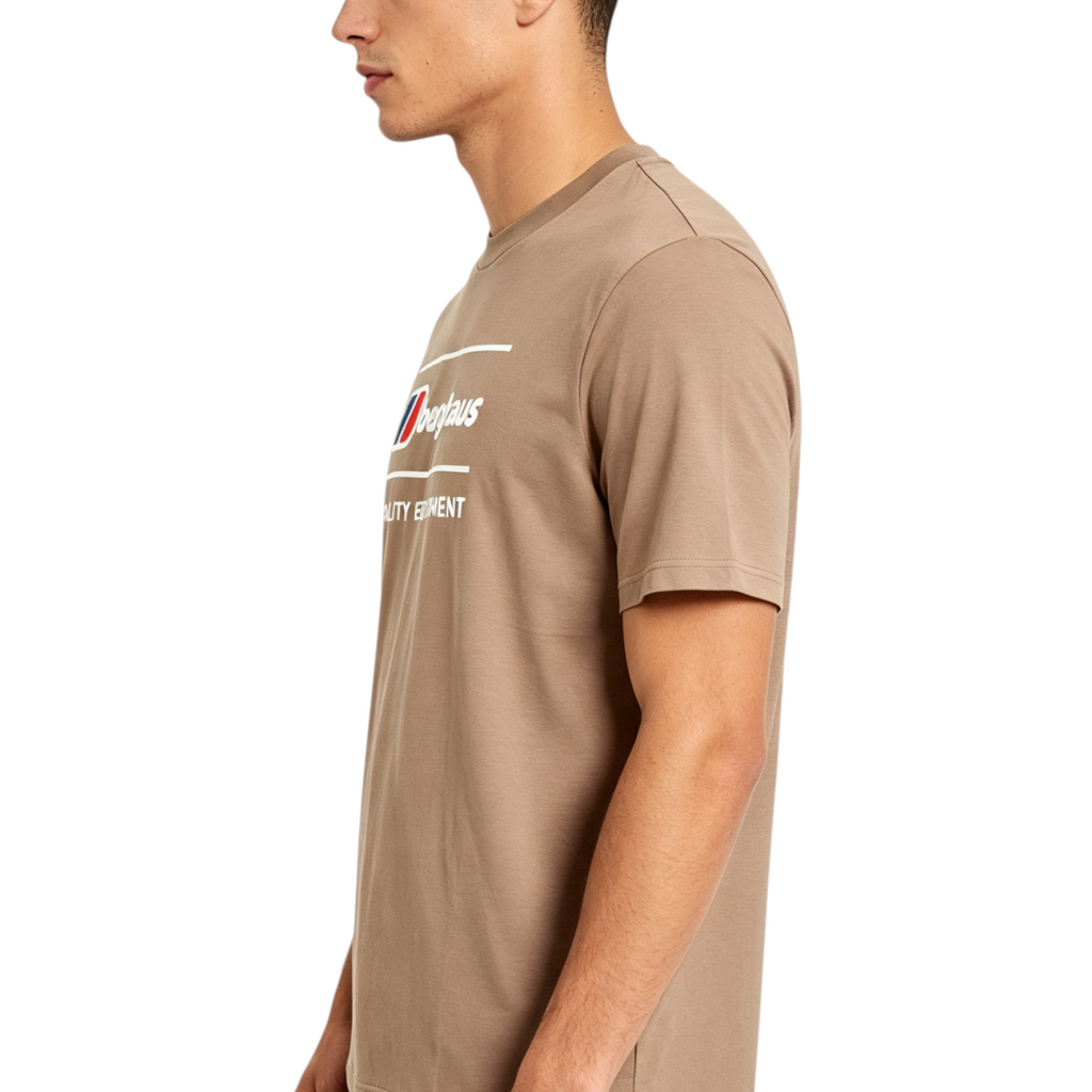 Berghaus Mens T Shirt Quality Equipment Crew Neck Short Sleeve Summer TShirt