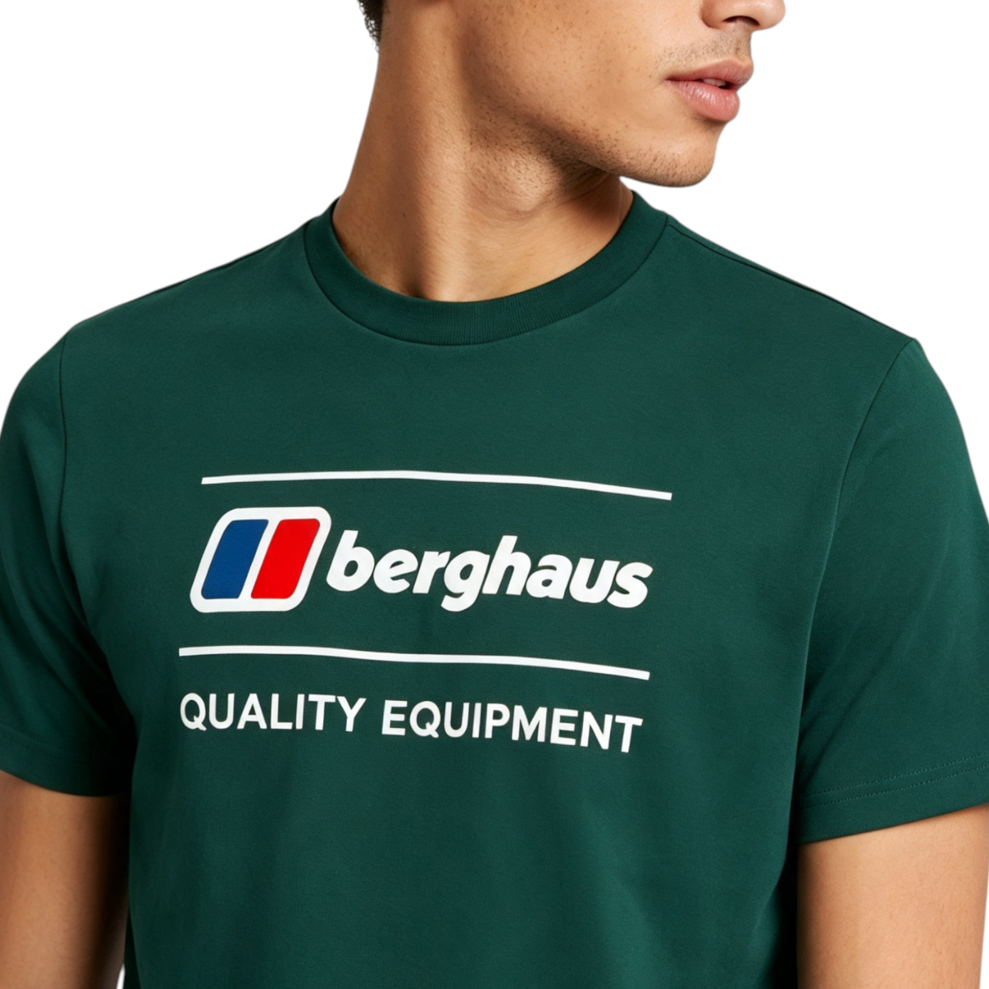 Berghaus Mens T Shirt Quality Equipment Crew Neck Short Sleeve Summer TShirt