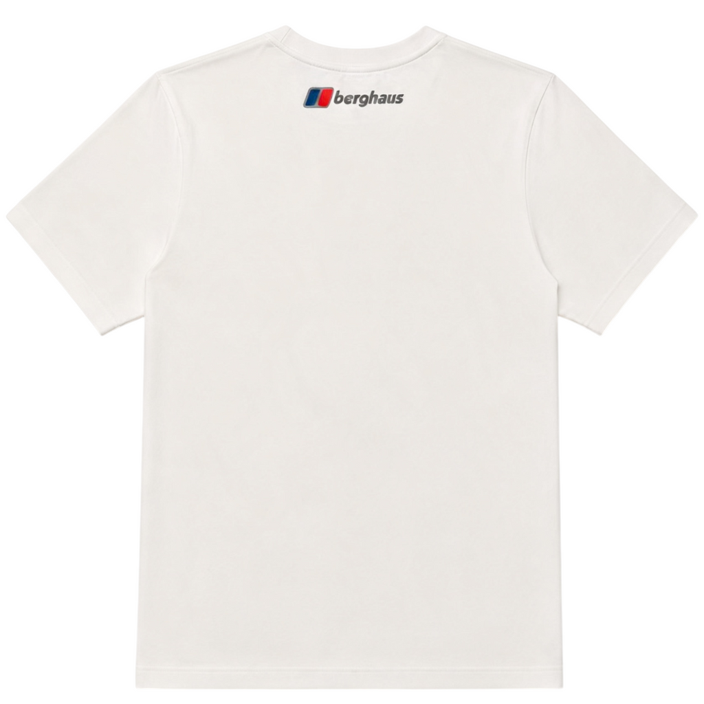 Berghaus Mens T Shirt Quality Equipment Crew Neck Short Sleeve Summer T Shirt White